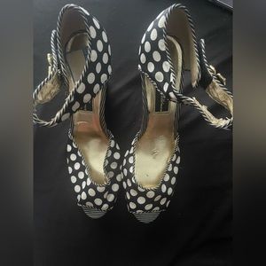 Black and White Heels